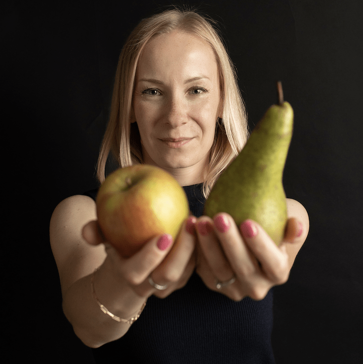 Portrait de la fondatrice de BloodyMe, experte diplômée de Harvard en nutrition pour plans alimentaires personnalisés.
